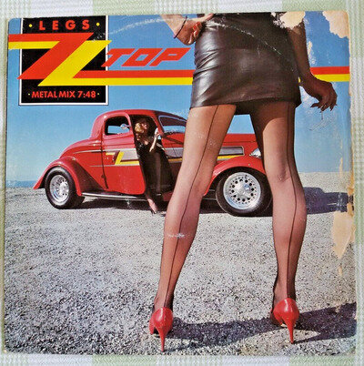 ZZ TOP - 'LEGS (METAL MIX)' 1985 MCA 12" 45 SINGLE