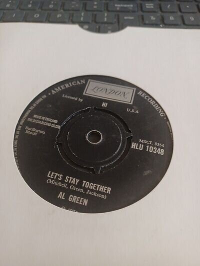 al green lets stay together.7" Vinyl Single.