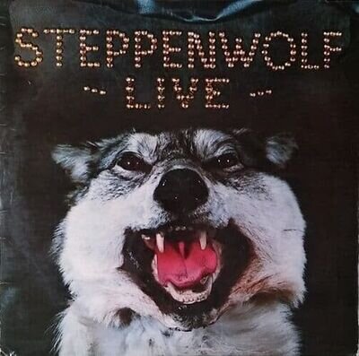 STEPPENWOLF Live Vinyl Record Album LP Stateside 1970 1st Psych Blues Rock Music