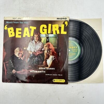 Adam Faith, Beat Girl Movie 60s Soundtrack Mono LP Album UK 1960 Vinyl