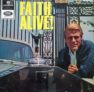 ADAM FAITH ALIVE ! 1ST PRESS 1965 UK PARLOPHONE VINYL LP PMC 1249