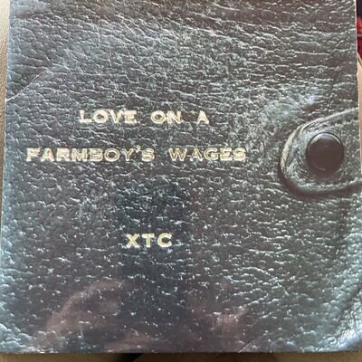 XTC - Love On A Farmboy's Wages - Gatefold 2 x 7" Vinyl Record - VG+VG+