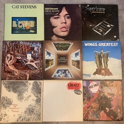 Vinyl Record Job Lot - 45 Great Albums