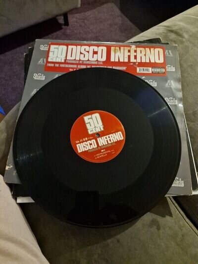 (115) 50 Cent ‎– Disco Inferno 12" VGC+