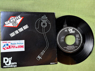 BEASTIE BOYS - FIGHT FOR YOUR RIGHT - 7" SINGLE - HOLLAND