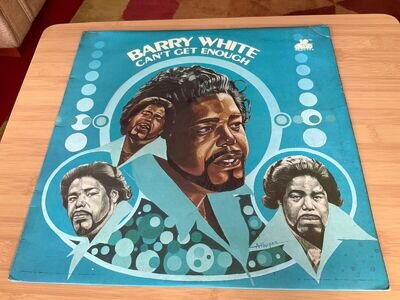 Barry White – Can't Get Enough LP – 20th Century Records 1974 BT 444, free P&P