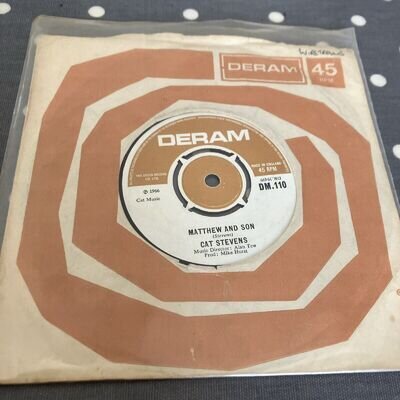 CAT STEVENS - Matthew and Son - original Single 1966