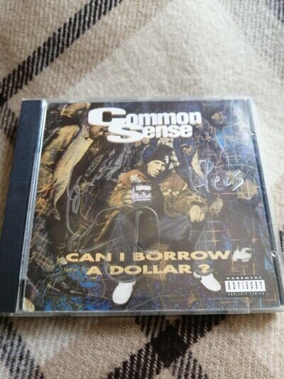 Common Can I Borrow A Dollar Autograph Signed Rap Hip Hop