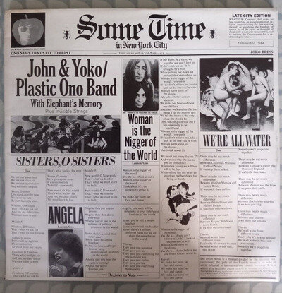 Vinyl Album: John Lennon & Yoko Ono Some Time In New York City