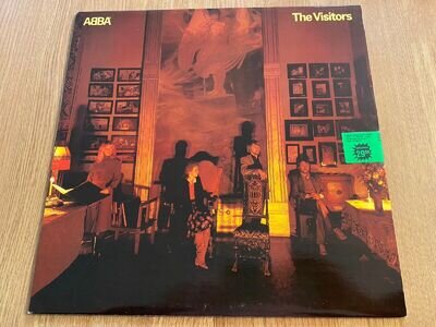 ABBA The Visitors Orig Polar 1981 Still Sealed by Shop Sticker Swe Release Ex