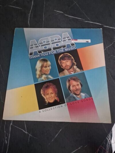 Vintage ABBA "Thank you for the music" epic Label (1983) Vinyl LP