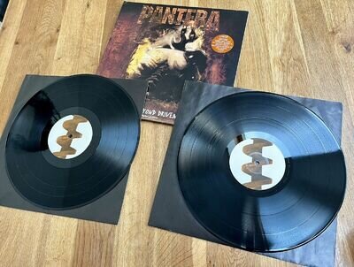 1994 1st PANTERA FAR BEYOND DRIVEN VINYL LP NM