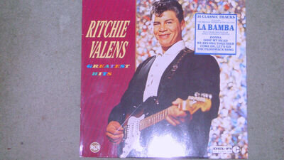 Ritchie Valens Greatest Hits RCA 1987 Mono Reissue LP