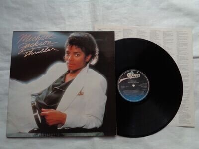 Michael Jackson (Thriller) gatefold album on Epic Records 1982