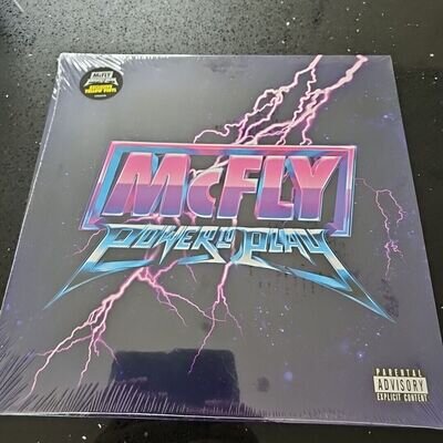 McFly : Power to Play VINYL 12" Album Yellow Coloured Vinyl (2023) ***NEW***