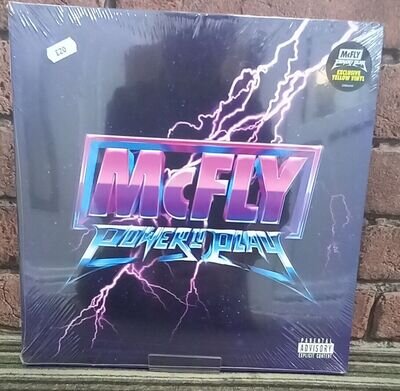 McFly Power to Play (Vinyl) 12" Album Exclusive Yellow Coloured Vinyl