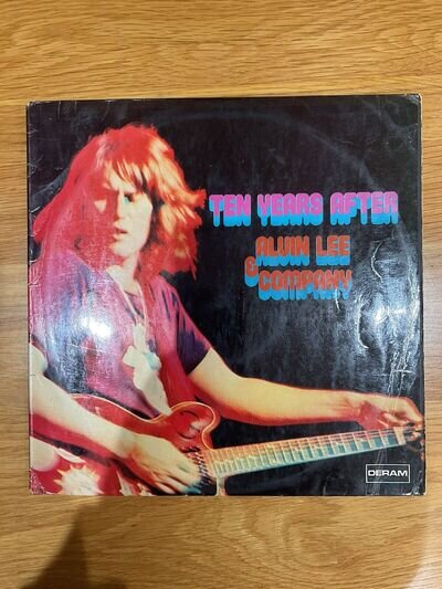 Alvin Lee & Company - Ten Years After Vinyl LP G+/G 1972 Deram Records