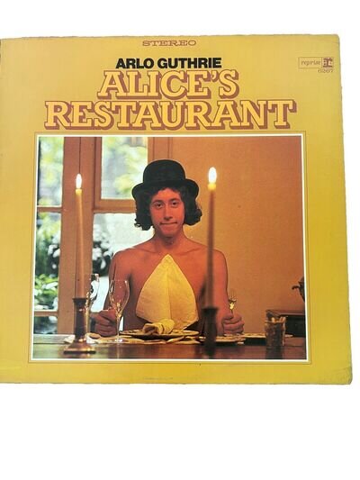 Arlo Guthrie Alices Restaurant 1967 Very Good Condition