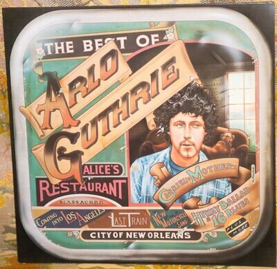 Arlo Guthrie - The Best Of Arlo Guthrie, black vinyl LP (1977 - Warner)