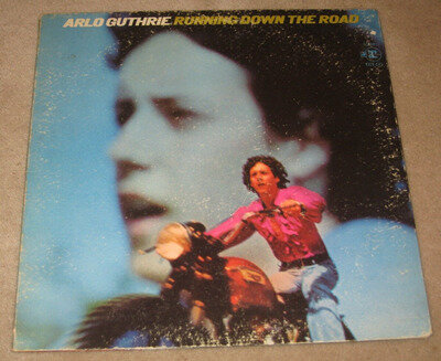 ARLO GUTHRIE - RUNNING DOWN THE ROAD VINYL LP IN GATEFOLD SLEEVE