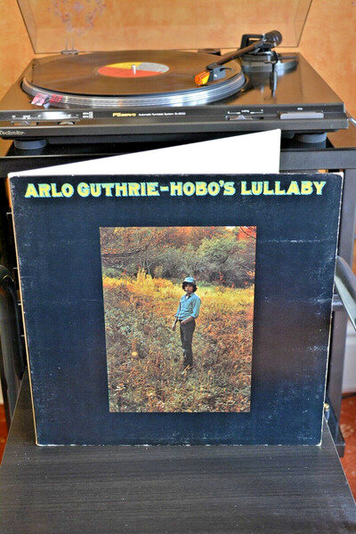 Arlo Guthrie Hobo's Lullaby 1972 UK Vinyl LP K44169 1st Press /F482