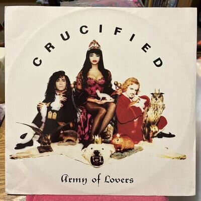 ARMY OF LOVERS Crucified 12” Single VG/VG-