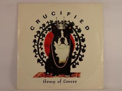 ARMY OF LOVERS CRUCIFIED (19) 3 Track 12" Single Picture Sleeve