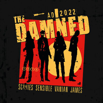 The Damned AD 2022: Live in Manchester (earMUSIC) 2LP Vinyl 12" Album Pre-Sale