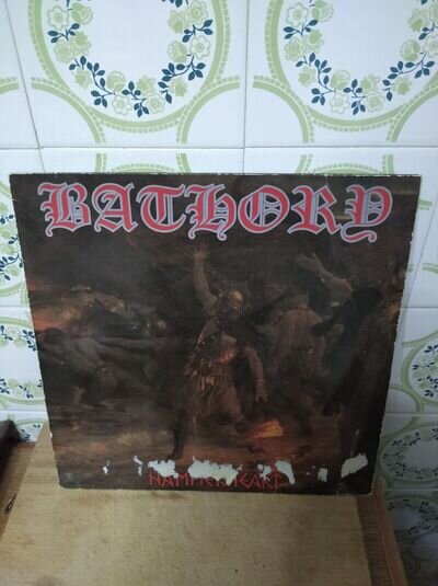 BATHORY Hammerheart ULTRA RARE 1990 GERMANY LP VINYL VIKING METAL NOISE RECORDS