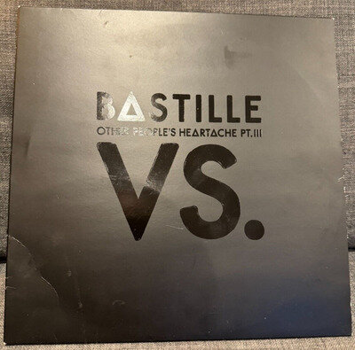 Bastille VS. 12" Vinyl album Black Sleeve mega rare unplayed