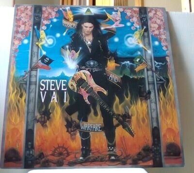 Steve Vai-Passion And Warfare LP. Food For Thought Grub 17