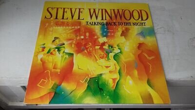 Steve Winwood - Talking Back To The Night lp Vinyl - 1st UK Press