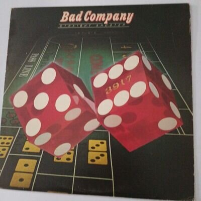 BAD COMPANY STRAIGHT SHOOTER VINYL ALBUM LP (ORIGINAL 1975) FREE UK DELIVERY