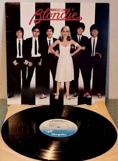 BLONDIE Parallel Lines *ORIG. CANADIAN PRESS CHR 1192* Vinyl LP ~ VG+ ALL ROUND!