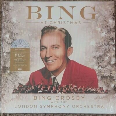 Bing Crosby With The London Symphony Orchestra BING AT CHRISTMAS 12" LP clear