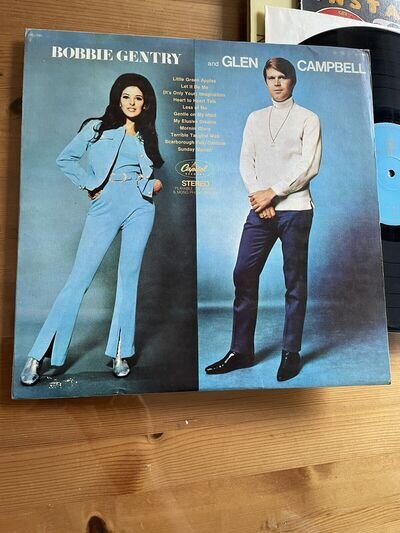 Bobbie Gentry and Glen Campbell - Vinyl LP Album, 33rpm, Capitol ST2928 - 1968,