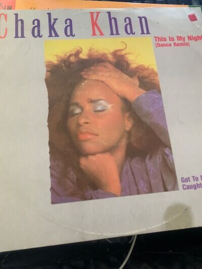 Chaka Khan - This Is My Night - 12" Vinyl Single - W9097T