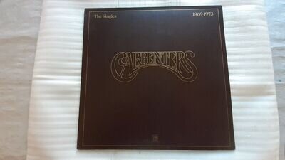 CARPENTERS "THE SINGLES 1969-1973" VINYL LP RECORDS