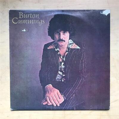 BURTON CUMMINGS BURTON CUMMINGS LP 1976 - nice clean record but the cover has 2