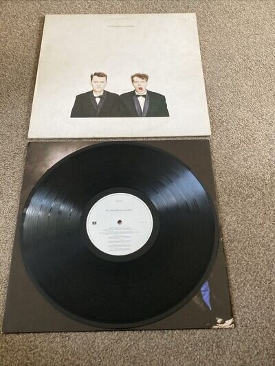 PET SHOP BOYS Actually Vinyl LP NEIL TENNANT It’s A Sin Heart Rent Hit Music EMI