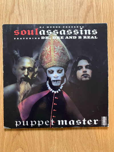 DJ Muggs Dr Dre B Real (Cypress Hill) - Puppet Master - US Hip Hop Rap 12" vinyl