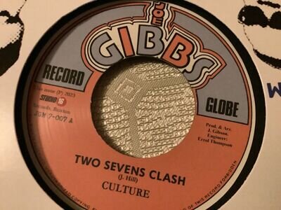 Culture , Two Sevens Clash , 7” Gibbs