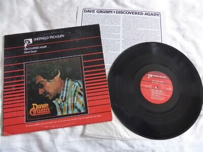 DAVE GRUSIN - DISCOVERED AGAIN ,SHEFFIELD TREASURY ,1976 ,ST500, VG+/M-