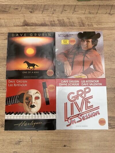 4 X Dave Grusin Vinyl LP Records DMM Job Lot Collection One Of A Kind Mountain