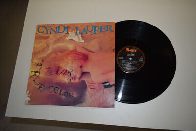 Cyndi Lauper True Colors 1986 vinyl LP ex