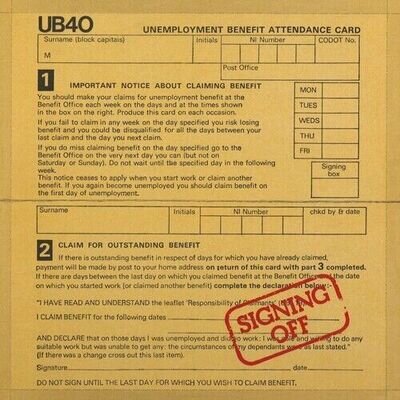 UB40 : Signing Off VINYL 12" Album Coloured Vinyl 2 discs (2021) ***NEW***