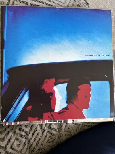 U2 - Even Better Than The Real Thing 12” Vinyl Single Record