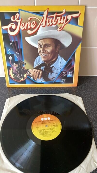 Gene Autry – historic recordings 1982 UK vinyl LP record