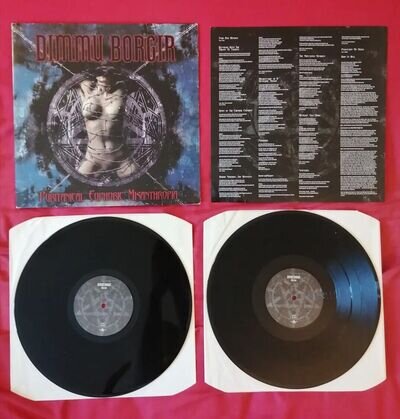 Dimmu Borgir First Press vinyl Puritanical Euphoric Misanthropia