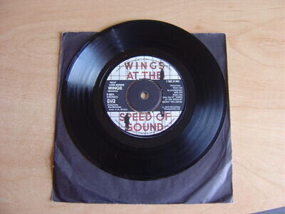 Wings: Silly Love Songs 7": 1976 UK Release